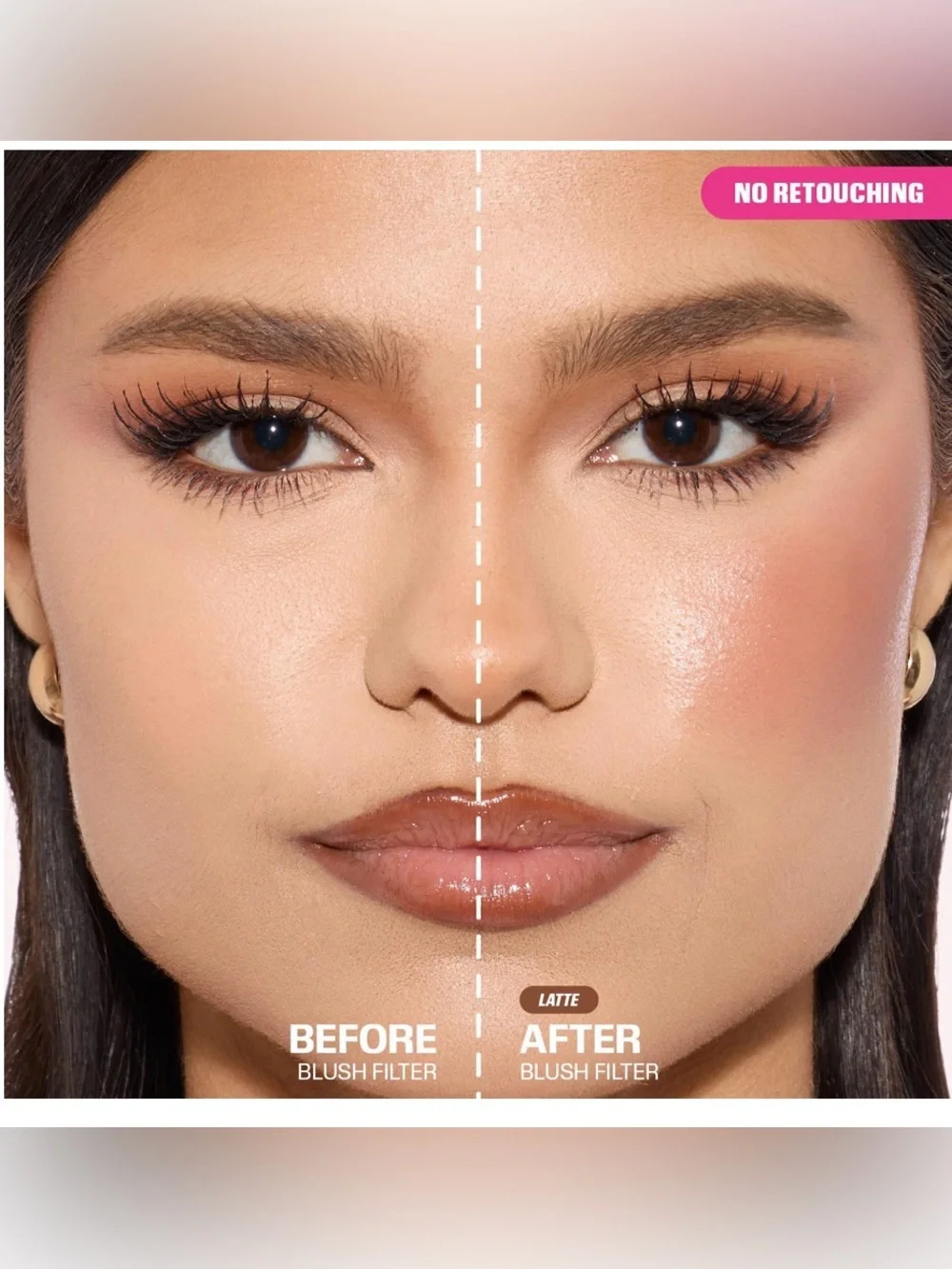 Huda Beauty Blush Filter Liquid Blush - In Black Cherry & Latte